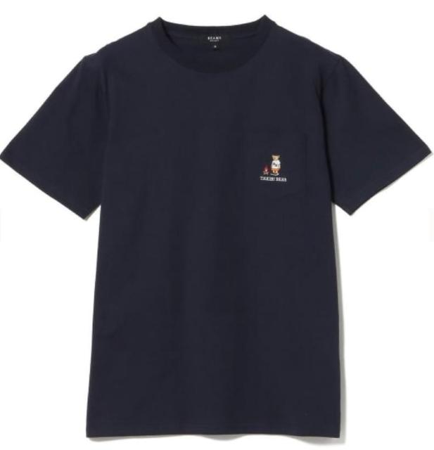 メンズ タキビ ベアー ポケット Tシャツ < 男性ファッション メンズ タキビ ベアー ポケット Tシャツ < 男性ファッションの