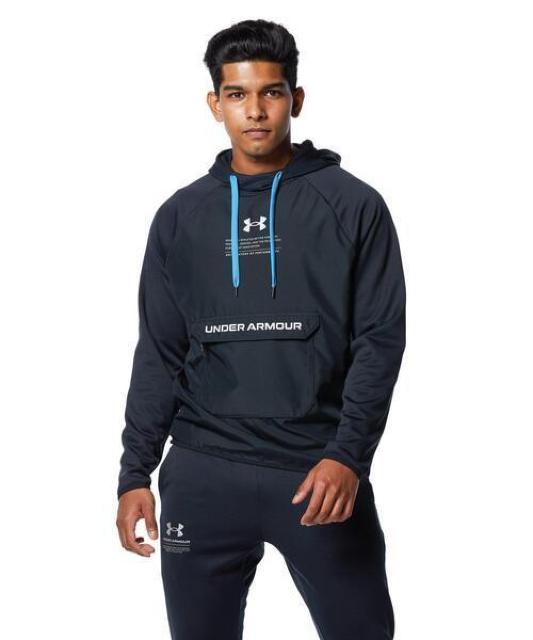 ☆UNDER ARMOUR アンダーアーマー プリント ロゴ フリース マックス プルオーバー フーディー パーカー/メンズ/M < ブランド ☆UNDER ARMOUR アンダーアーマー プリント ロゴ フリース マックス プルオーバー フーディー パーカー/メンズ/M < ブランドの