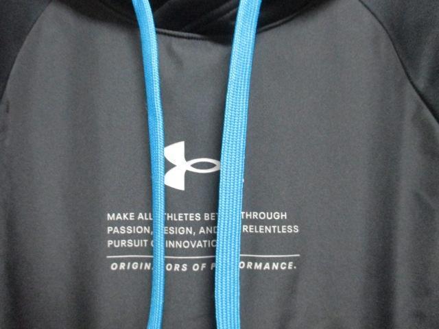 ☆UNDER ARMOUR アンダーアーマー プリント ロゴ フリース マックス プルオーバー フーディー パーカー/メンズ/M < ブランド ☆UNDER ARMOUR アンダーアーマー プリント ロゴ フリース マックス プルオーバー フーディー パーカー/メンズ/M < ブランドの