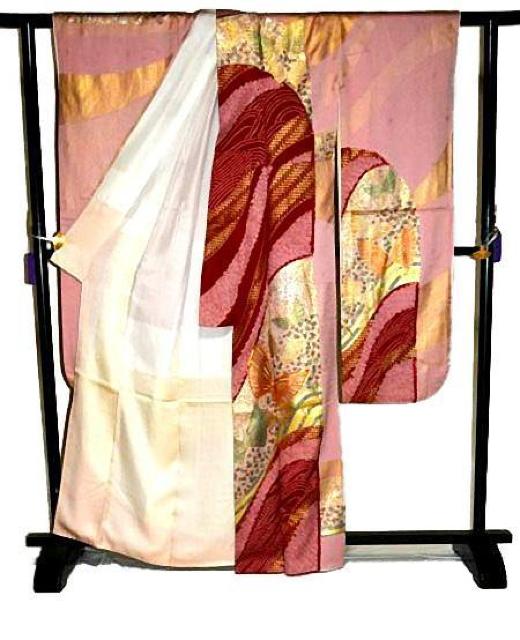 【最高峰】新品同様 金彩 絞り 金駒シシュウ シシュウ 本金箔 蝶 振袖 身丈164cm 裄丈67cm T3539 < 女性ファッション  【最高峰】新品同様 金彩 絞り 金駒シシュウ シシュウ 本金箔 蝶 振袖 身丈164cm 裄丈67cm T3539 < 女性ファッションの