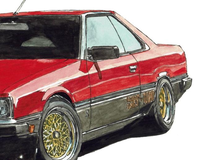 NC-735 RS R30/RS SS限定版画サイン額装作家平右ヱ門 < 自動車/バイク NC-735 RS R30/RS SS限定版画サイン額装作家平右ヱ門 < 自動車/バイク