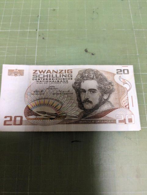 オーストリア20シリング紙幣(1986) < ホビー オーストリア20シリング紙幣(1986) < ホビーの