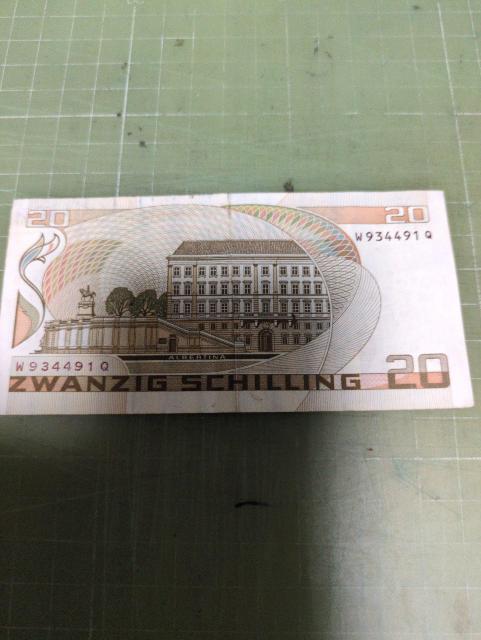 オーストリア20シリング紙幣(1986) < ホビー オーストリア20シリング紙幣(1986) < ホビーの