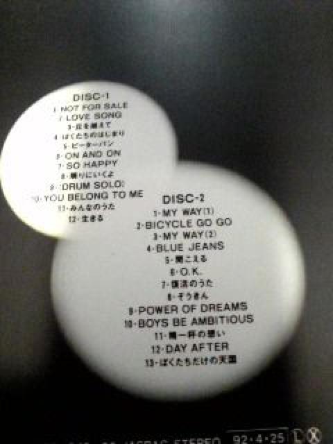 BAKU(バク)2枚組ライブCD < タレントグッズ  BAKU(バク)2枚組ライブCD < タレントグッズの