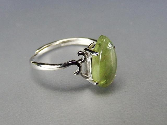 ペリドット指輪一点物銀925リング天然石16号石街U0471 < 女性アクセサリー/時計  ペリドット指輪一点物銀925リング天然石16号石街U0471 < 女性アクセサリー/時計の