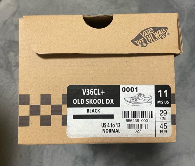 バンズ VANS V36CL+ OLD  SKOOL DX BLACK オールドスクール 29cm ウルトラクッシュ 新品 人気品 < ブランド  バンズ VANS V36CL+ OLD  SKOOL DX BLACK オールドスクール 29cm ウルトラクッシュ 新品 人気品 < ブランドの
