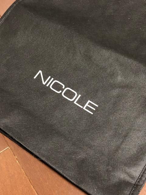 新品〈NICOLE〉ニコル(ショップ袋エコバッグ)ブラック < ブランド  新品〈NICOLE〉ニコル(ショップ袋エコバッグ)ブラック < ブランドの