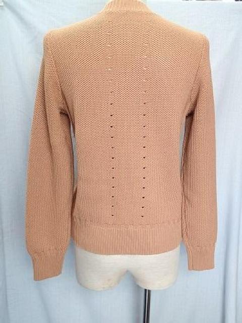 ☆LA JOCONDE ラ ジョコンダ  ラピーヌ/ワッフル編み? 丸首 ニットカーディガン/ブラウン/サイズ38 < 女性ファッション  ☆LA JOCONDE ラ ジョコンダ  ラピーヌ/ワッフル編み? 丸首 ニットカーディガン/ブラウン/サイズ38 < 女性ファッションの