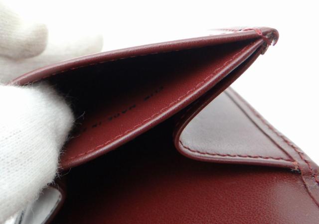 Cartier カルティエ L3000464 マストライン レザー スクエア コインケース ボルドー<USED>【送料無料】 < ブランド  Cartier カルティエ L3000464 マストライン レザー スクエア コインケース ボルドー<USED>【送料無料】 < ブランドの