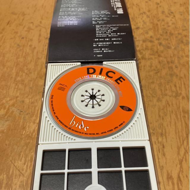 hide DICE 8cm CD < タレントグッズ hide DICE 8cm CD < タレントグッズの