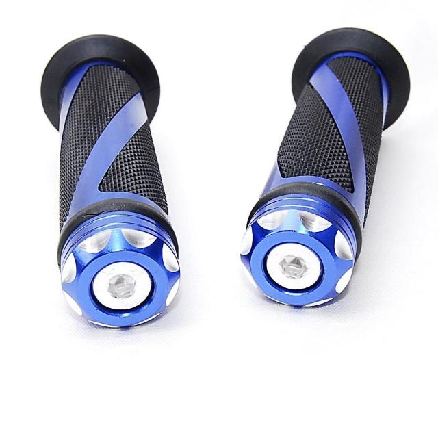 バイク カスタム トルネード ハンドルグリップ ブルー アルミ 左右セット 原付 オートバイ ビッグスクーター 汎用 グリップ 青 < 自動車/バイク バイク カスタム トルネード ハンドルグリップ ブルー アルミ 左右セット 原付 オートバイ ビッグスクーター 汎用 グリップ 青 < 自動車/バイク