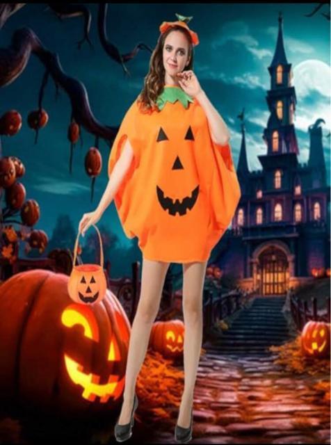 大人用 パンプキンコスチューム、3点セット  ハロウィーン パンプキン コスプレ < インテリア/ライフ  大人用 パンプキンコスチューム、3点セット  ハロウィーン パンプキン コスプレ < インテリア/ライフの