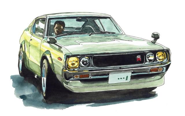 NC-739 RSターボ SS/GT-R限定版画サイン額装作家平右ヱ門 < 自動車/バイク NC-739 RSターボ SS/GT-R限定版画サイン額装作家平右ヱ門 < 自動車/バイク