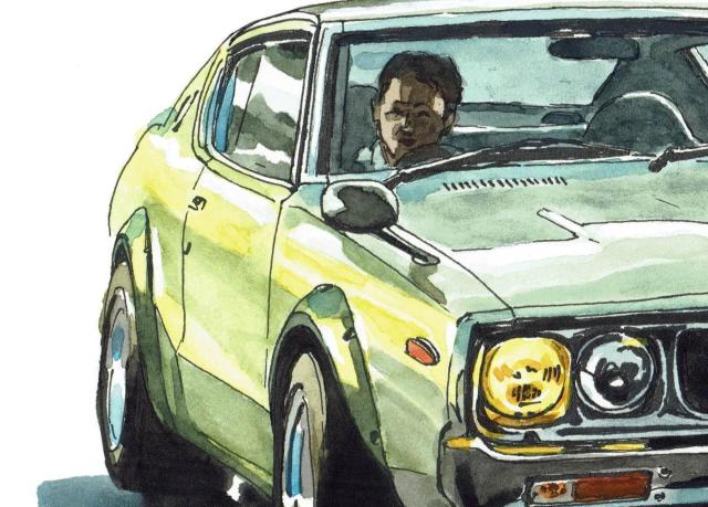 NC-739 RSターボ SS/GT-R限定版画サイン額装作家平右ヱ門 < 自動車/バイク NC-739 RSターボ SS/GT-R限定版画サイン額装作家平右ヱ門 < 自動車/バイク