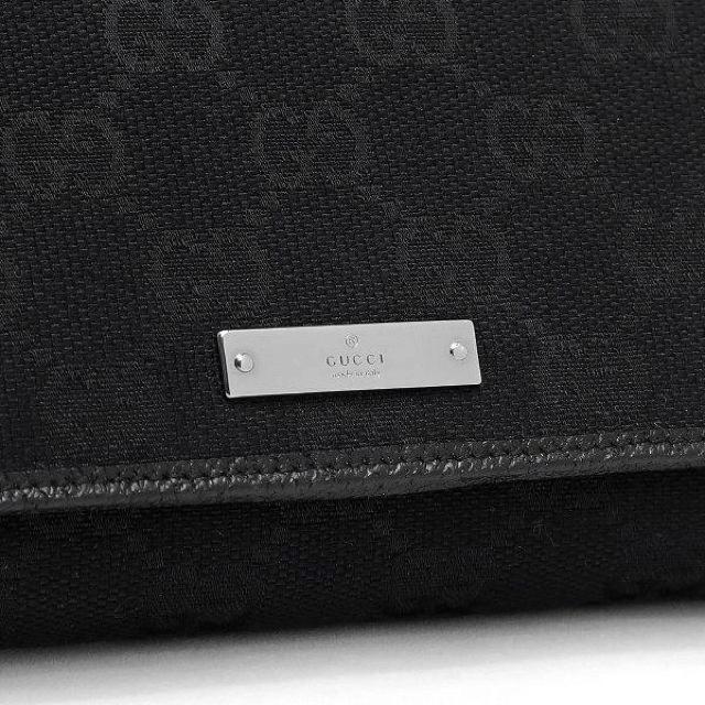 �� �{�� �V�i���l �� GUCCI �O�b�` GG�L�����o�X ���U�[ ���z �u���b�N �� �Q�܂� �R���p�N�g �l�C 154258 �� �u�����h�� 