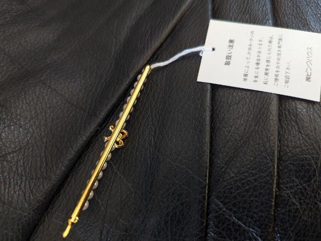 カネコイサオ■金子功■PINK HOUSE■PINKHOUSE■ピンクハウス■パール&リボンモチーフゴールド使いヘアピン < ブランド カネコイサオ■金子功■PINK HOUSE■PINKHOUSE■ピンクハウス■パール&リボンモチーフゴールド使いヘアピン < ブランドの