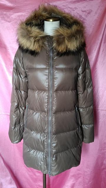 DUVETICA�f���x�e�B�JKAPPA�J�b�p�C���|�[�g�C�^���A���N�[���t�@�[�t�[�h�����J�u���E���y�ʒg�������_�E���W���P�b�g�R�[�g  �� �����t�@�b�V������ 