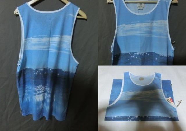 USA購入バンズ【Vans】綺麗な海岸絵柄デザイン タンクトップUS S < 男性ファッション  USA購入バンズ【Vans】綺麗な海岸絵柄デザイン タンクトップUS S < 男性ファッションの