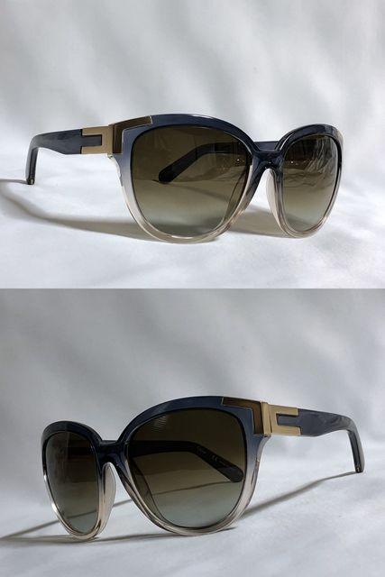 正規 Chloeクロエ Cロゴエンブレム グラデーションサングラス 茶 ゴールド×クリアネイビー 付属有 アイウェア < ブランド  正規 Chloeクロエ Cロゴエンブレム グラデーションサングラス 茶 ゴールド×クリアネイビー 付属有 アイウェア < ブランドの