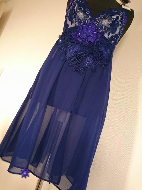 ワコール/salute/サルート/店舗限定/88G/女優/スリップ/ランジェリードレス/ナイトドレス/ナイティ/KO/ネイビー/L < 女性ファッション ワコール/salute/サルート/店舗限定/88G/女優/スリップ/ランジェリードレス/ナイトドレス/ナイティ/KO/ネイビー/L < 女性ファッションの