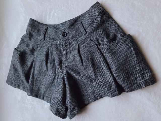 THE SHOP TK MIXPICE ヘリンボーン ショートパンツ M N2m < ブランド  THE SHOP TK MIXPICE ヘリンボーン ショートパンツ M N2m < ブランドの