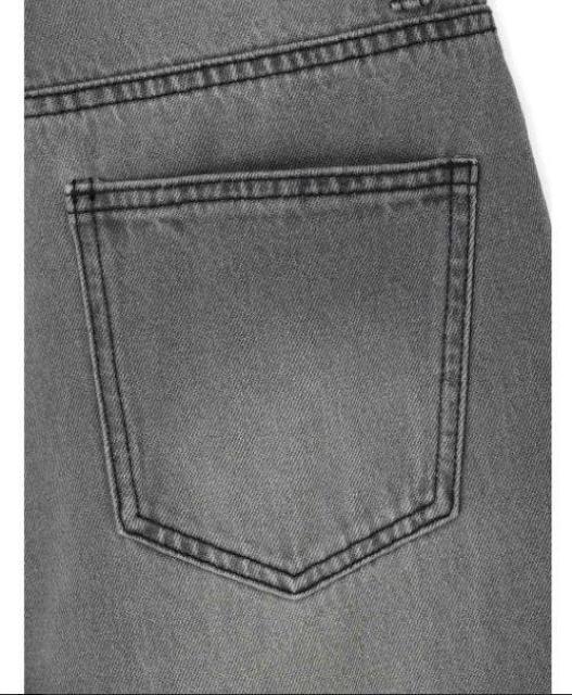 【定価4,950円】一度着用 Libra Cue ダメージ加工デニムパンツ ブラック サイズM < ブランド  【定価4,950円】一度着用 Libra Cue ダメージ加工デニムパンツ ブラック サイズM < ブランドの