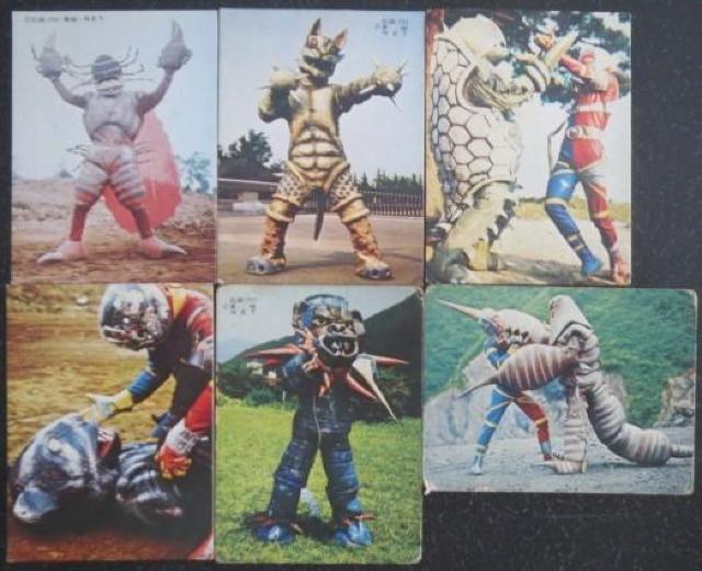 昭和レトロ!人造人間キカイダーのカード6枚 < トレーディングカード  昭和レトロ!人造人間キカイダーのカード6枚  < トレーディングカードの