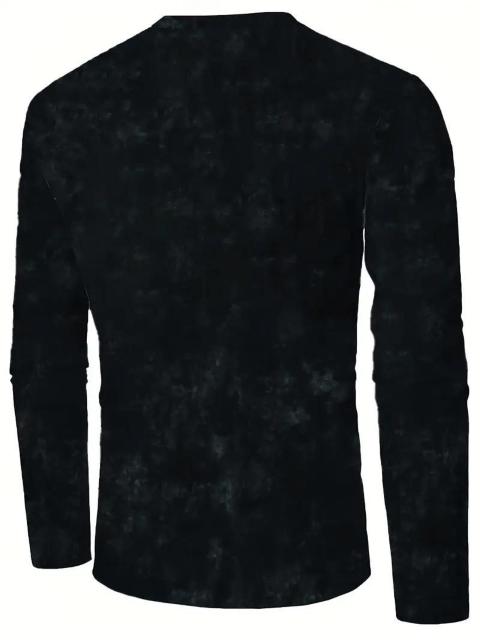 爆ヤス価格1490円★メンズ長袖Tシャツ幾何学的なアンカープリント、秋冬 USAサイズL(日本サイズXXL相当) < 男性ファッション 爆ヤス価格1490円★メンズ長袖Tシャツ幾何学的なアンカープリント、秋冬 USAサイズL(日本サイズXXL相当) < 男性ファッションの