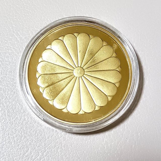 天皇 王室 記念金貨 菊の家紋 ゴールドメダル < ホビー  天皇 王室 記念金貨 菊の家紋 ゴールドメダル  < ホビーの