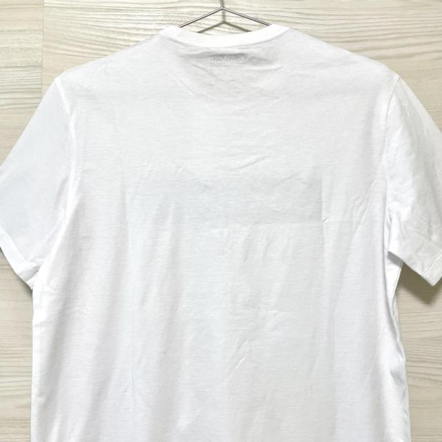 カルバンクライン Tシャツ S 半袖 プリント ロゴ コットン 白 ホワイト < 男性ファッション カルバンクライン Tシャツ S 半袖 プリント ロゴ コットン 白 ホワイト < 男性ファッションの