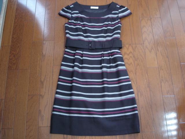 ★anysis エニィシィス ウール混のかわいいボーダーデザインワンピース★クローゼット整理価格! < ブランド  ★anysis エニィシィス ウール混のかわいいボーダーデザインワンピース★クローゼット整理価格!  < ブランドの