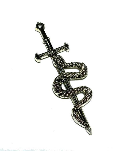 509 蛇と剣のチャーム 1個 ペンダントトップ アクセサリーチャーム クール 金属パーツ < ペット/手芸/園芸 509 蛇と剣のチャーム 1個 ペンダントトップ アクセサリーチャーム クール 金属パーツ < ペット/手芸/園芸の