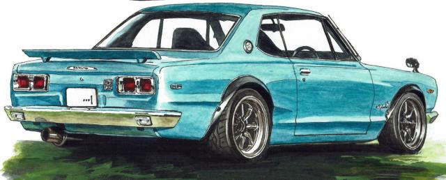 NC-743 RSターボSS/GT-R限定版画サイン額装作家平右ヱ門 < 自動車/バイク NC-743 RSターボSS/GT-R限定版画サイン額装作家平右ヱ門 < 自動車/バイク