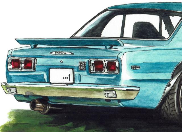 NC-743 RSターボSS/GT-R限定版画サイン額装作家平右ヱ門 < 自動車/バイク NC-743 RSターボSS/GT-R限定版画サイン額装作家平右ヱ門 < 自動車/バイク