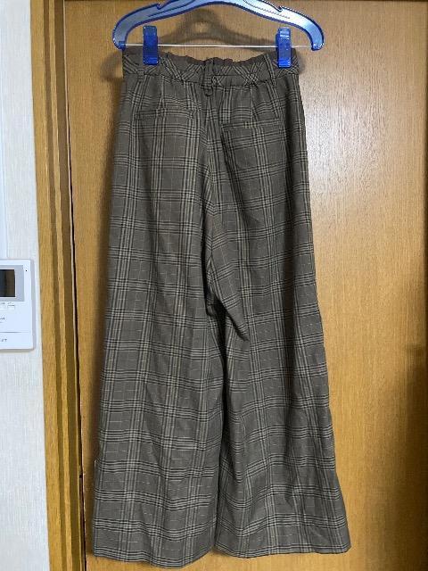 BAYFLOW:ベイフロー:チェック柄パンツ < ブランド BAYFLOW:ベイフロー:チェック柄パンツ < ブランドの