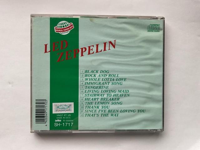 LED ZEPPELIN WORLD SUPER HITS ベストアルバム CD SH-1717 レッドツェッペリン 名盤 ロック < CD/DVD/ビデオ LED ZEPPELIN WORLD SUPER HITS ベストアルバム CD SH-1717 レッドツェッペリン 名盤 ロック < CD/DVD/ビデオの