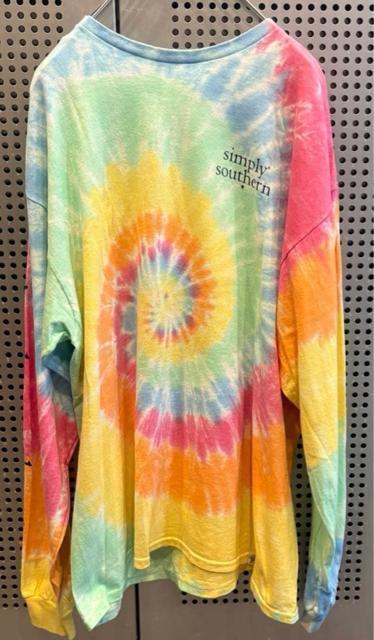 古着 ヴィンテージ vintage ロングスリーブTシャツ ロンtee タイダイ カラフル 派手 個性派 < 男性ファッション 古着 ヴィンテージ vintage ロングスリーブTシャツ ロンtee タイダイ カラフル 派手 個性派 < 男性ファッションの