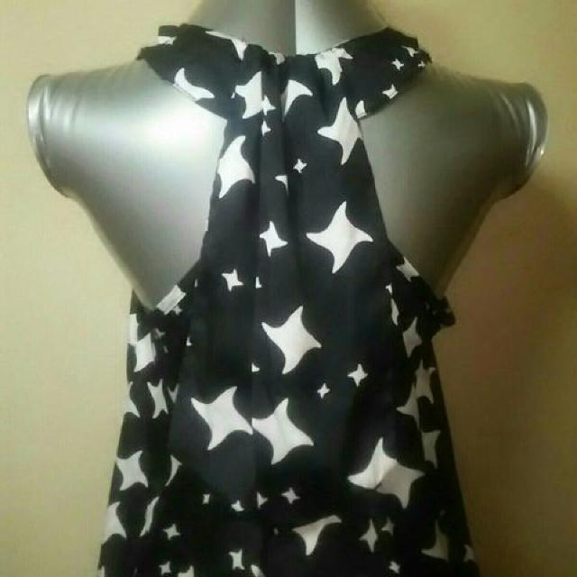 cherish未使用★ポップ星柄アシメキャミ < 女性ファッション  cherish未使用★ポップ星柄アシメキャミ < 女性ファッションの