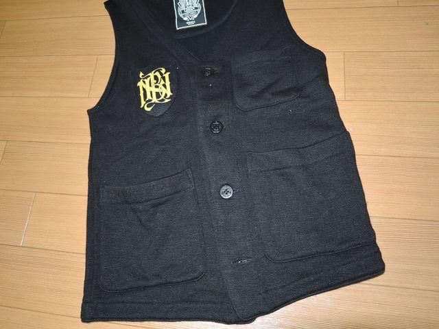 LUKER by NEIGHBORHOODスウェットベストS黒ネイバーフッド < ブランド  LUKER by NEIGHBORHOODスウェットベストS黒ネイバーフッド < ブランドの