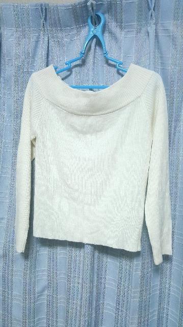 白のセーター★Mサイズ★ < 女性ファッション  白のセーター★Mサイズ★ < 女性ファッションの