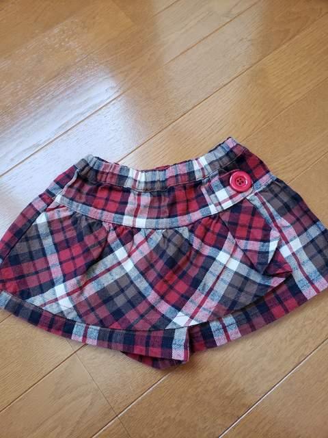 ☆美品☆3can4onサンカンシオン☆キュロットミニスカート☆90 < ブランド ☆美品☆3can4onサンカンシオン☆キュロットミニスカート☆90 < ブランドの