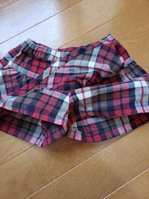 ☆美品☆3can4onサンカンシオン☆キュロットミニスカート☆90 < ブランド ☆美品☆3can4onサンカンシオン☆キュロットミニスカート☆90 < ブランドの