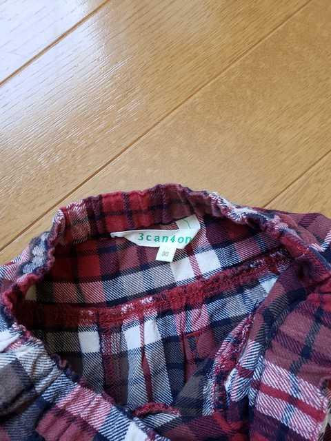 ☆美品☆3can4onサンカンシオン☆キュロットミニスカート☆90 < ブランド ☆美品☆3can4onサンカンシオン☆キュロットミニスカート☆90 < ブランドの