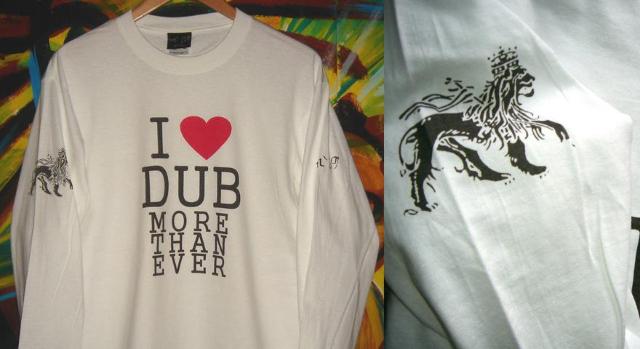 I Love DUB ロンT ダブ ライオン ラスタ Rasta レゲエ レア M-69 < 男性ファッション  I Love DUB ロンT ダブ ライオン ラスタ Rasta レゲエ レア M-69  < 男性ファッションの