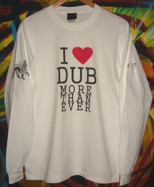 I Love DUB ロンT ダブ ライオン ラスタ Rasta レゲエ レア M-69 < 男性ファッション  I Love DUB ロンT ダブ ライオン ラスタ Rasta レゲエ レア M-69 < 男性ファッションの