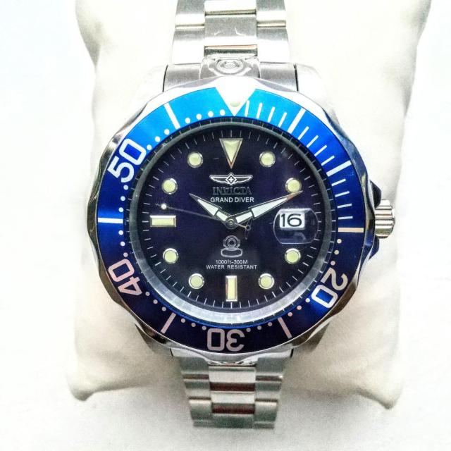 Invicta grand Diver 300M ダイバーウォッチ インビクタ 腕時計 自動巻き movement SEIKO製 < 男性アクセサリー/時計  Invicta grand Diver 300M ダイバーウォッチ インビクタ 腕時計 自動巻き movement SEIKO製 < 男性アクセサリー/時計の