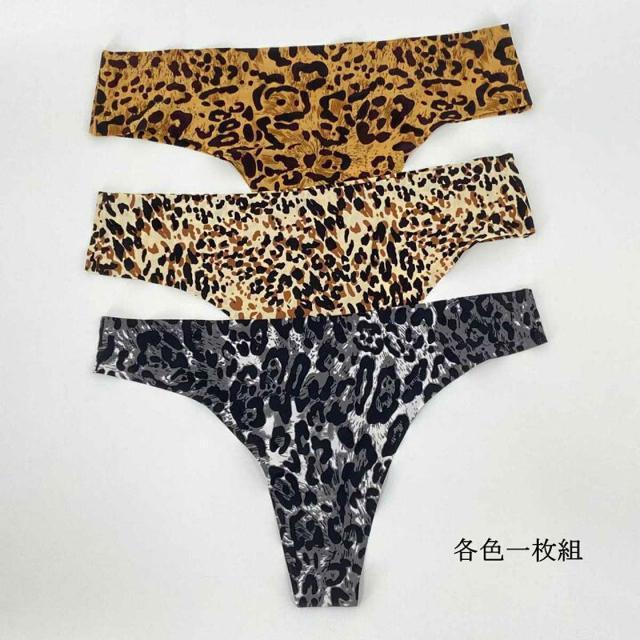 LLサイズ!3枚セット!シームレス!アニマル柄!ストレッチ!フィット!エレガント!Tバックショーツ!シルクのような肌触り!新品! < 女性ファッション  LLサイズ!3枚セット!シームレス!アニマル柄!ストレッチ!フィット!エレガント!Tバックショーツ!シルクのような肌触り!新品!  < 女性ファッションの