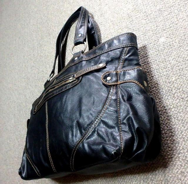 ◆トートバッグ ブラック 中古品 < 女性ファッション  ◆トートバッグ ブラック 中古品 < 女性ファッションの