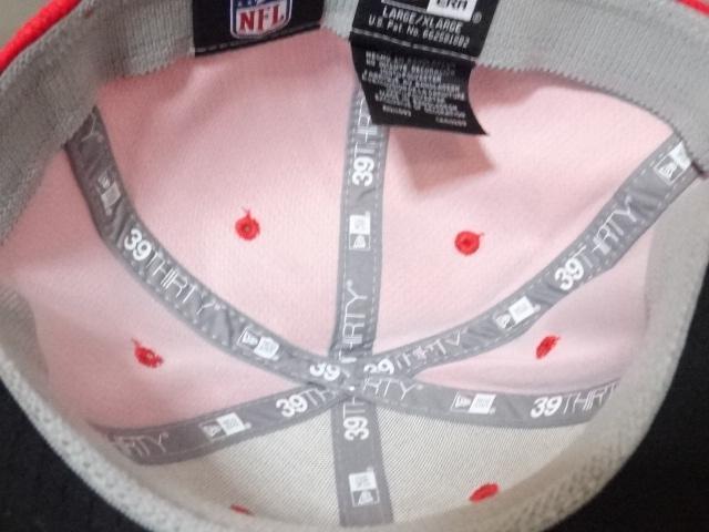 USA購入【NEWERA】【39THIRTY】 NFLアメフト カンザスシティ チーフス ロゴ刺繍入りキャップ < 男性ファッション  USA購入【NEWERA】【39THIRTY】 NFLアメフト カンザスシティ チーフス ロゴ刺繍入りキャップ < 男性ファッションの