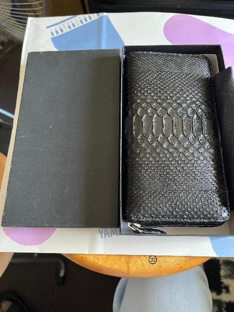 パイソンレザー長財布 < 男性ファッション  パイソンレザー長財布 < 男性ファッションの